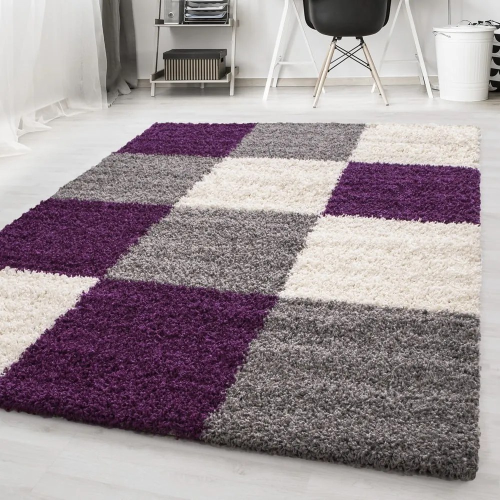 Лилаво-сив килим 160x230 cm Life – Ayyildiz Carpets