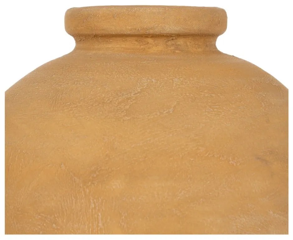 Керамична висока ваза в цвят горчица (височина 60 cm) Eufen – Ixia