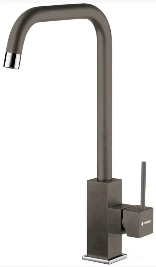 Кухненски кран Pyramis Adelita-Сиво