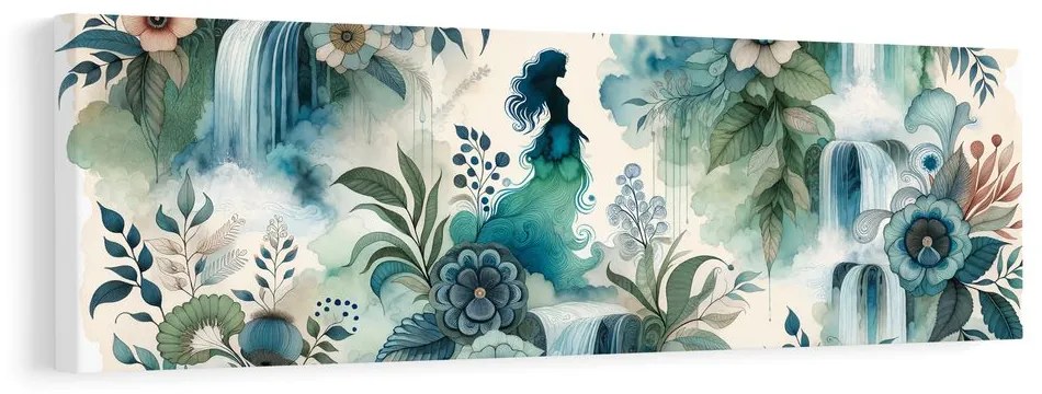 Картина на платно – Фееричен пейзаж с вода