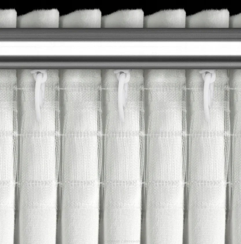 Кремава кадифена завеса с 3D рози - панделка Ширина: 140 см | Дължина: 270 см