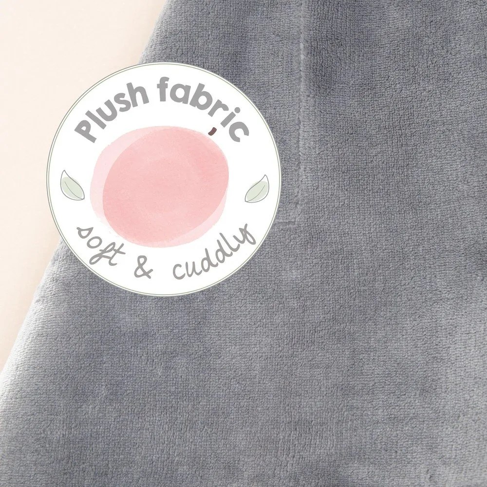 Светлозелено бебешко одеяло от микроплюш 80x80 cm Woodland Buddies – Roba