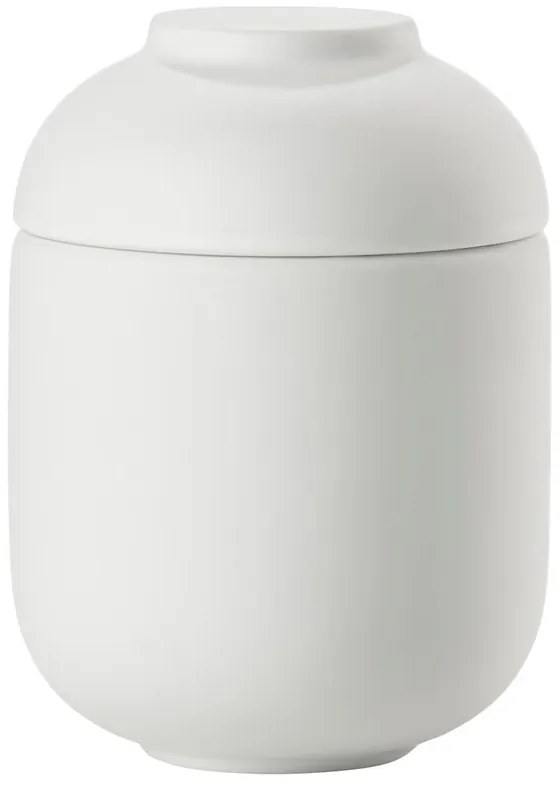 Бял керамичен органайзер за баня за памучни тампони Sensu – Zone