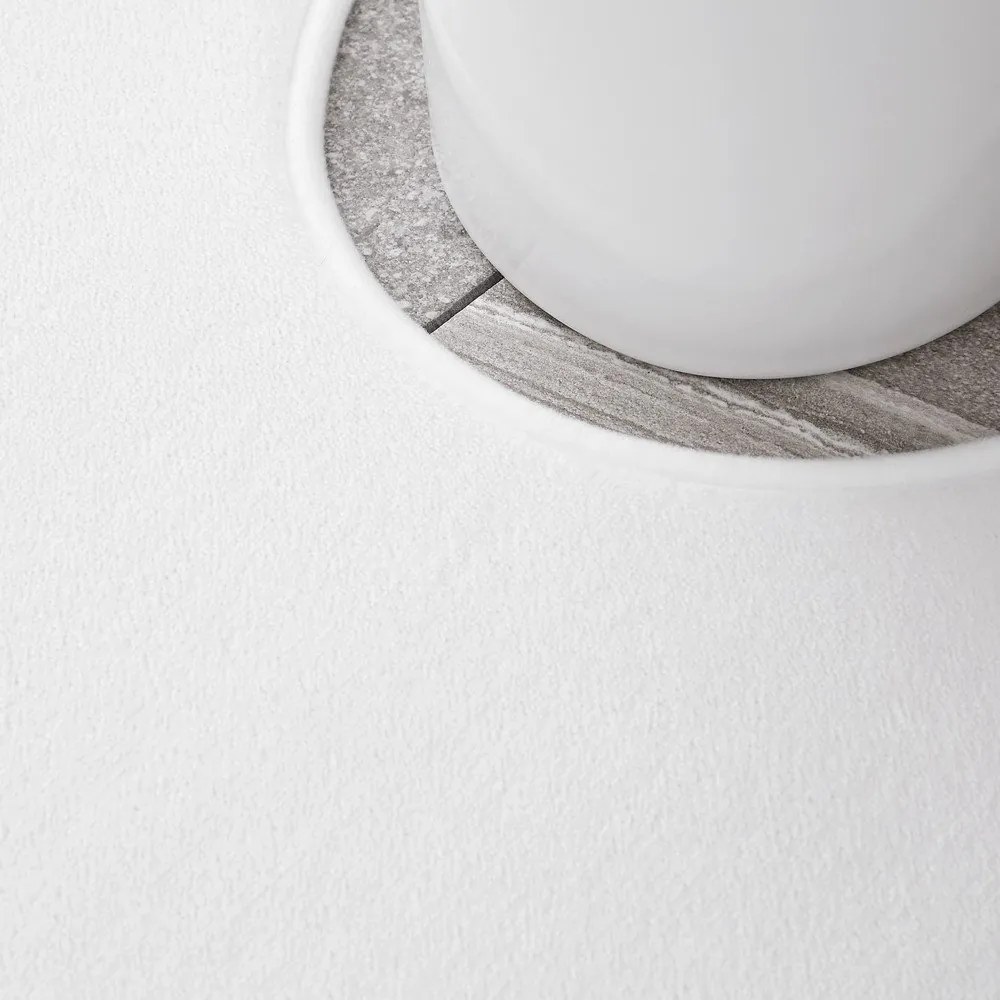 Бели килими за баня в комплект от 2 бр. WC от мемори пяна 50x80 cm Anti-Bacterial – Catherine Lansfield