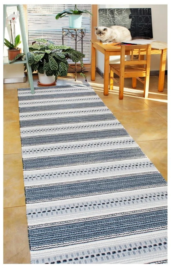 Сив килим, подходящ за употреба на открито , 70 x 100 cm Runö - Narma