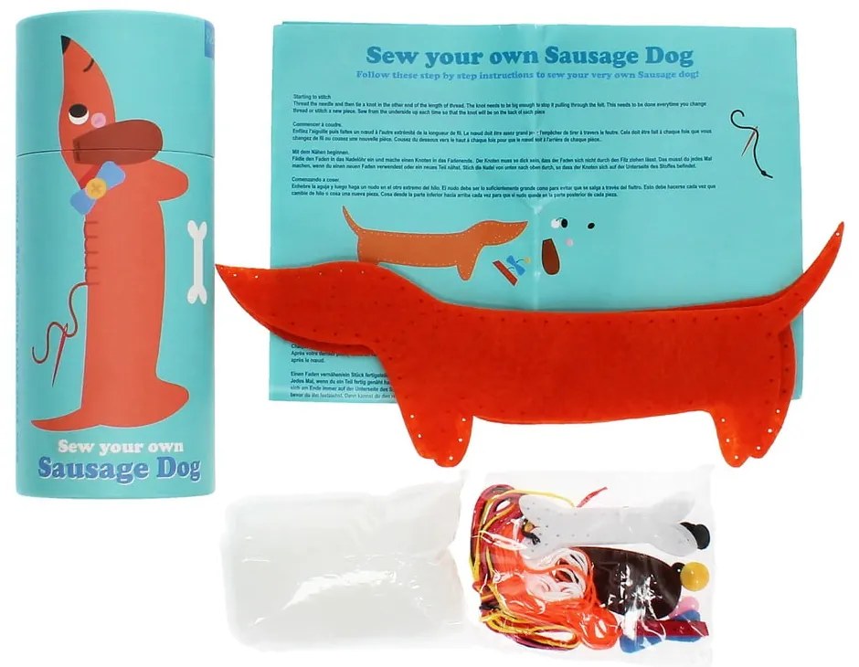 Творчески комплект Sew Your Own Sausage Dog – Rex London