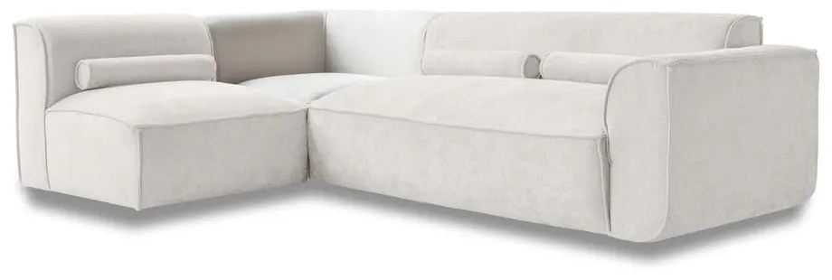 Кремав ъглов диван (ляв ъгъл) Flex Felix – Miuform