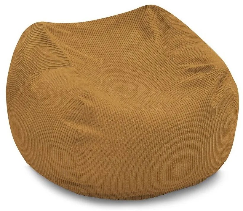 Пуф в цвят горчица Voltaire – Bobochic Paris