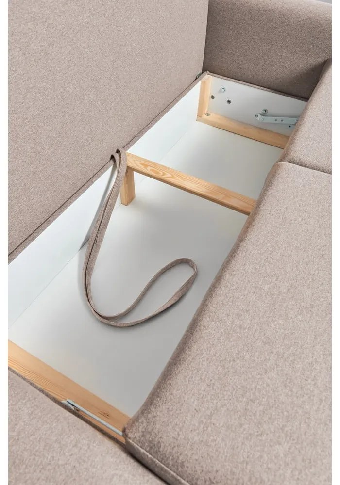 Бежов променлив диван ъглов диван Pop - Bonami Selection