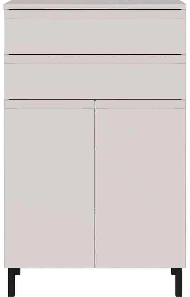 Кремав висок шкаф за баня 60x97 cm Salinas – Germania