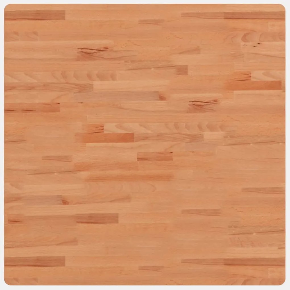 355970 vidaXL Плот за маса 80x80x1,5 см квадратен масивен бук