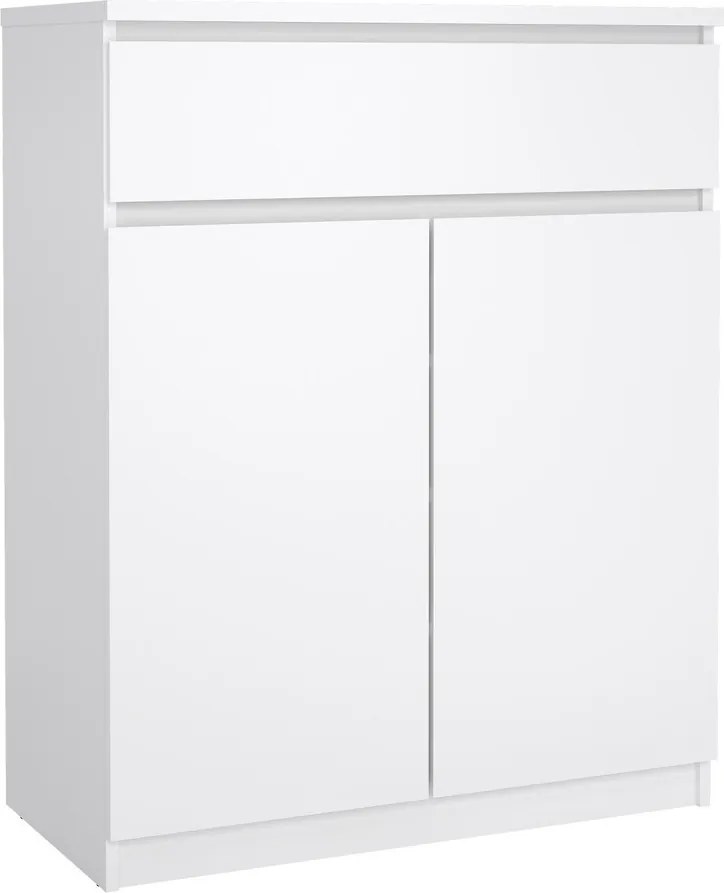 Бял скрин 80x100x40 cm Naia – Tvilum