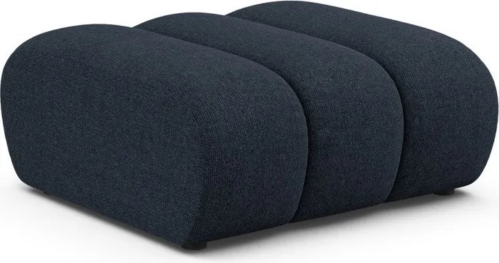 Тъмносиня шенилова табуретка Lupine – Micadoni