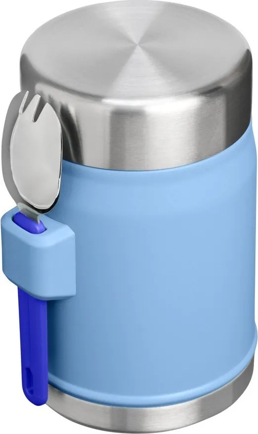 Син термос за храна от неръждаема стомана 400 ml Legendary Food Jar + Spork Blue Sky – Stanley