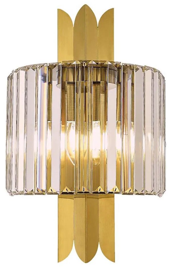 Стенно осветително тяло MARGOT, 2xE14/40W/230V, златно