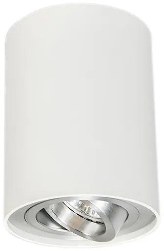 Комплект от 6 прожектора бели въртящи се и наклоняващи се - Rondoo 1 Up