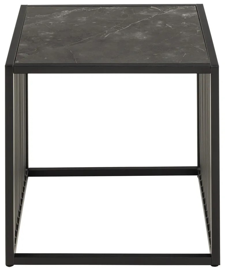 Странична масичка от камък 40x40 cm Strington – Actona