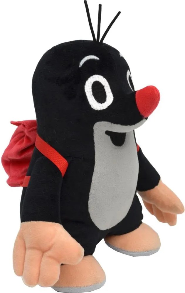 Плюшена къртица с раничка, 20 см