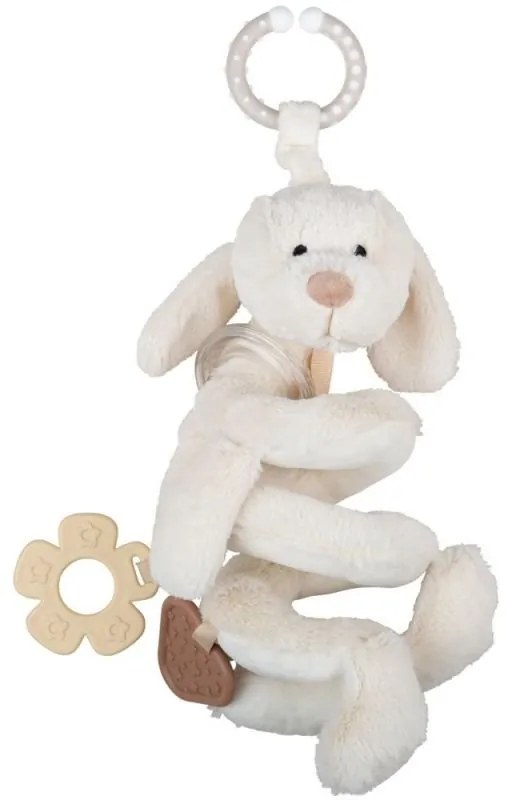 Bigjigs - Мека дрънкалка спирала - Съненото кученце