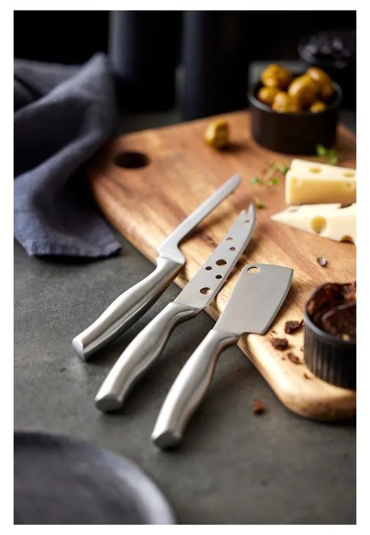 Дървена дъска за рязане с аксесоари за рязане 22x38 cm – Holm