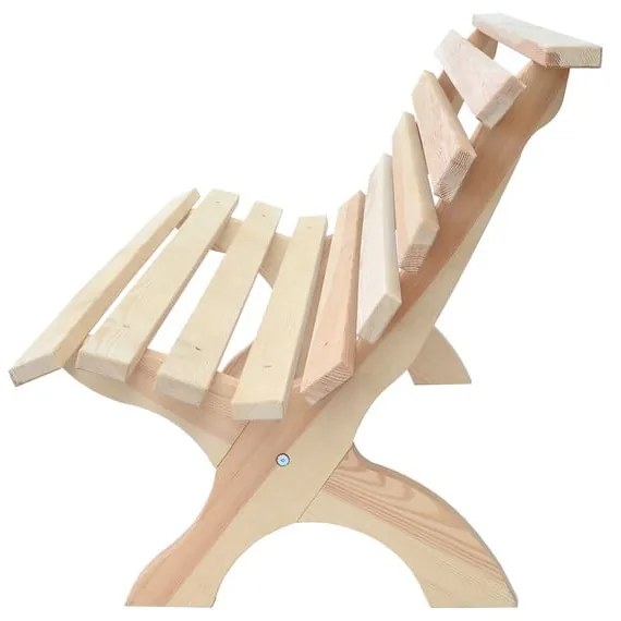 Дървена градинска пейка Retro - Rojaplast