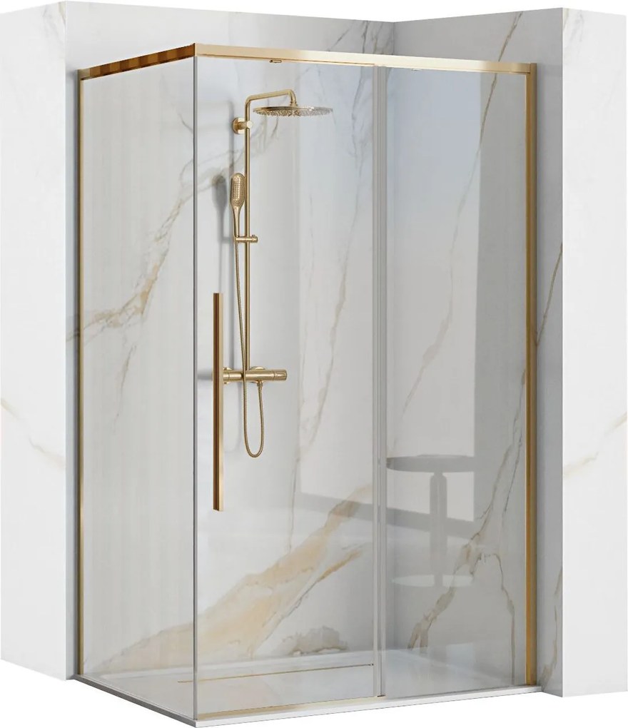 Душ кабина Rea SOLAR GOLD 120x90