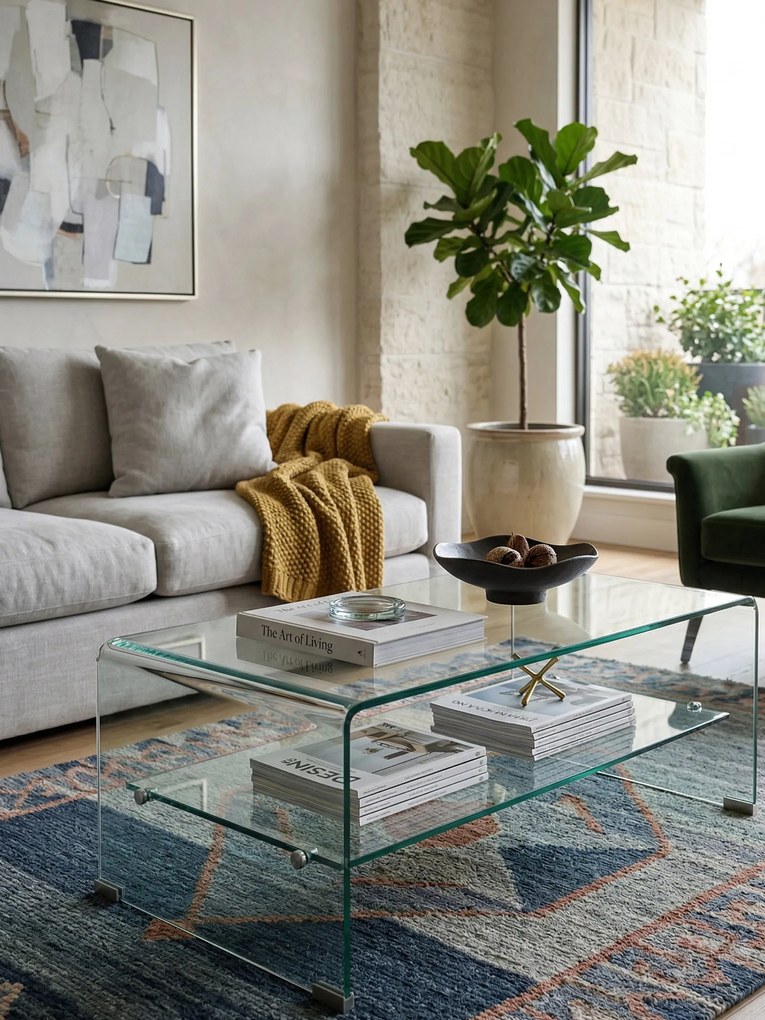 Холна маса Crystal Shelf