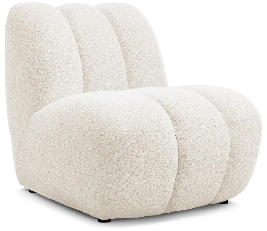 Бяло кресло от прежда с примки от букле Janissaire – Bobochic Paris