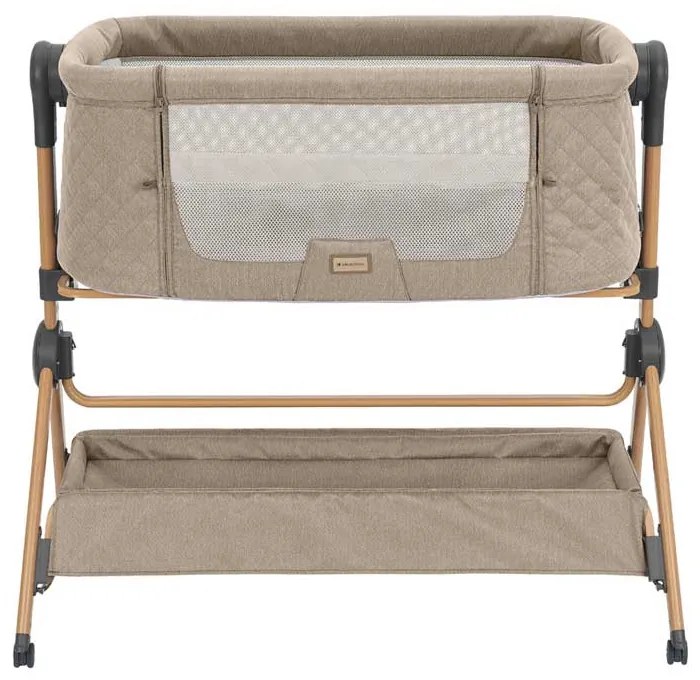 KIKKA BOO К-кт 2в1 мини кошара - кошче и столче за хранене SLEAT ME BEIGE