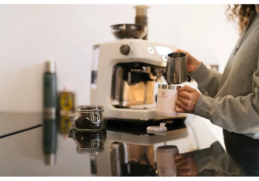 Светлорозова термочаша от неръждаема стомана 230 ml Stay-Hot Camp Mug Rose Quartz – Stanley