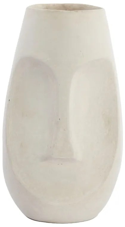 Бяла ваза Face - Light & Living