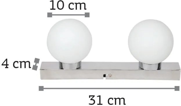 Стенни аплици InLight 43420-2