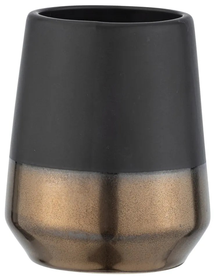 Черна чаша за четки за зъби Brandol - Wenko