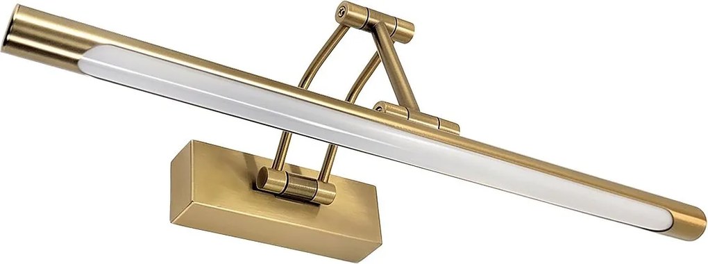 LED аплик за баня SWE022-1W 42cm Brush Gold