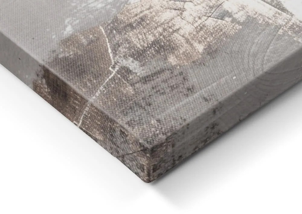 Картина с ръчно изрисувани елементи 70x100 cm Ash – Styler