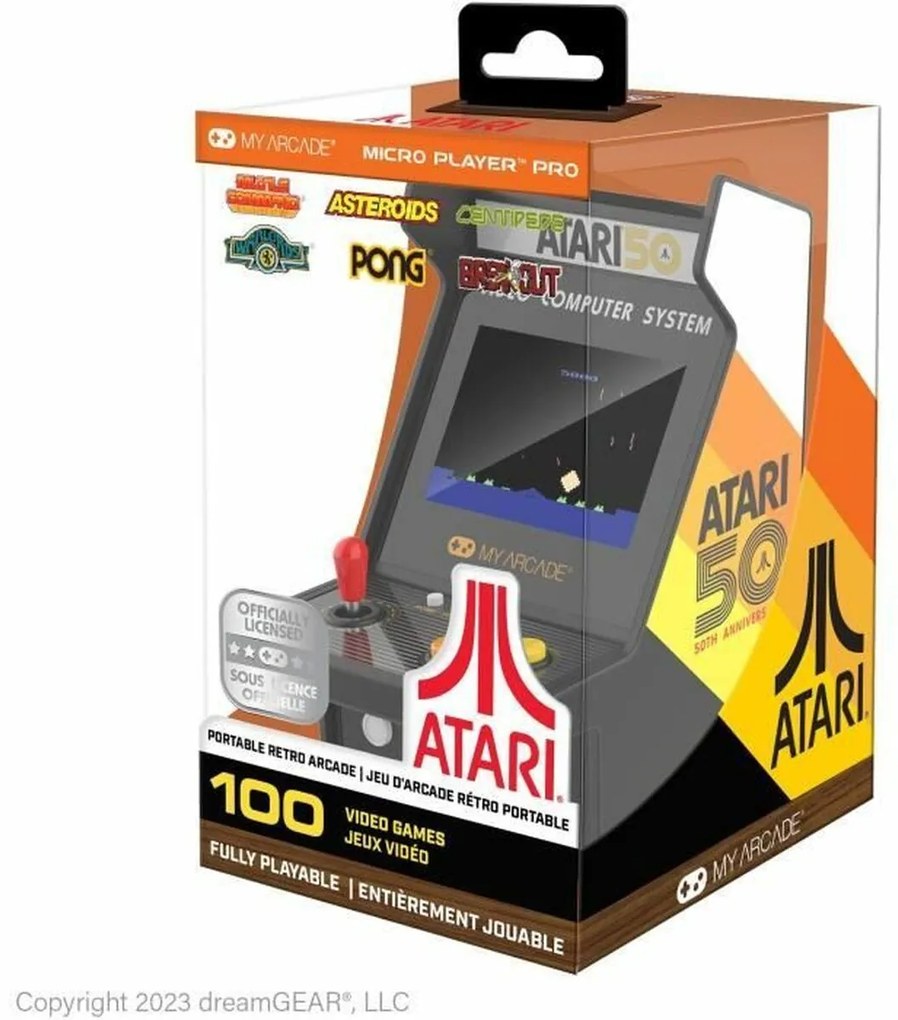 Преносима Конзола за Игра My Arcade Micro Player PRO - Atari 50th Anniversary Retro Games