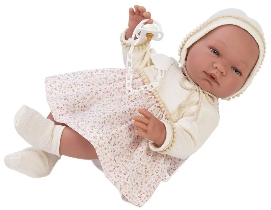 Asi - Кукла-бебе Мария с рокля на цветя