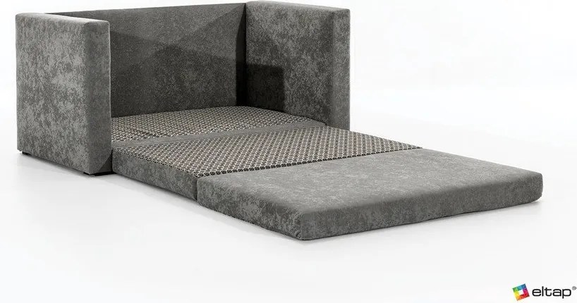 Кафяв шенилов разтегателен диван 132 cm Neva – ELTAP