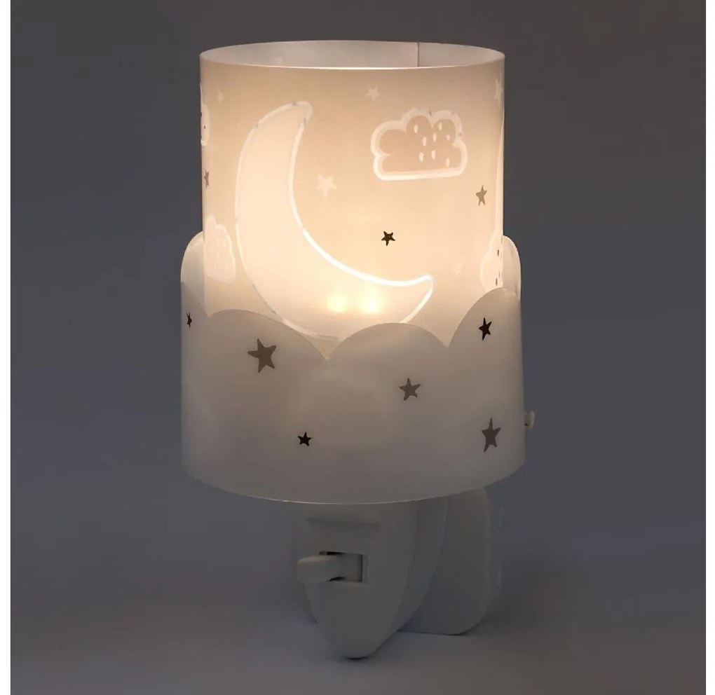 Dalber 61235E - LED Малка лампа за контакт MOON 1xE14/0,5W/230V