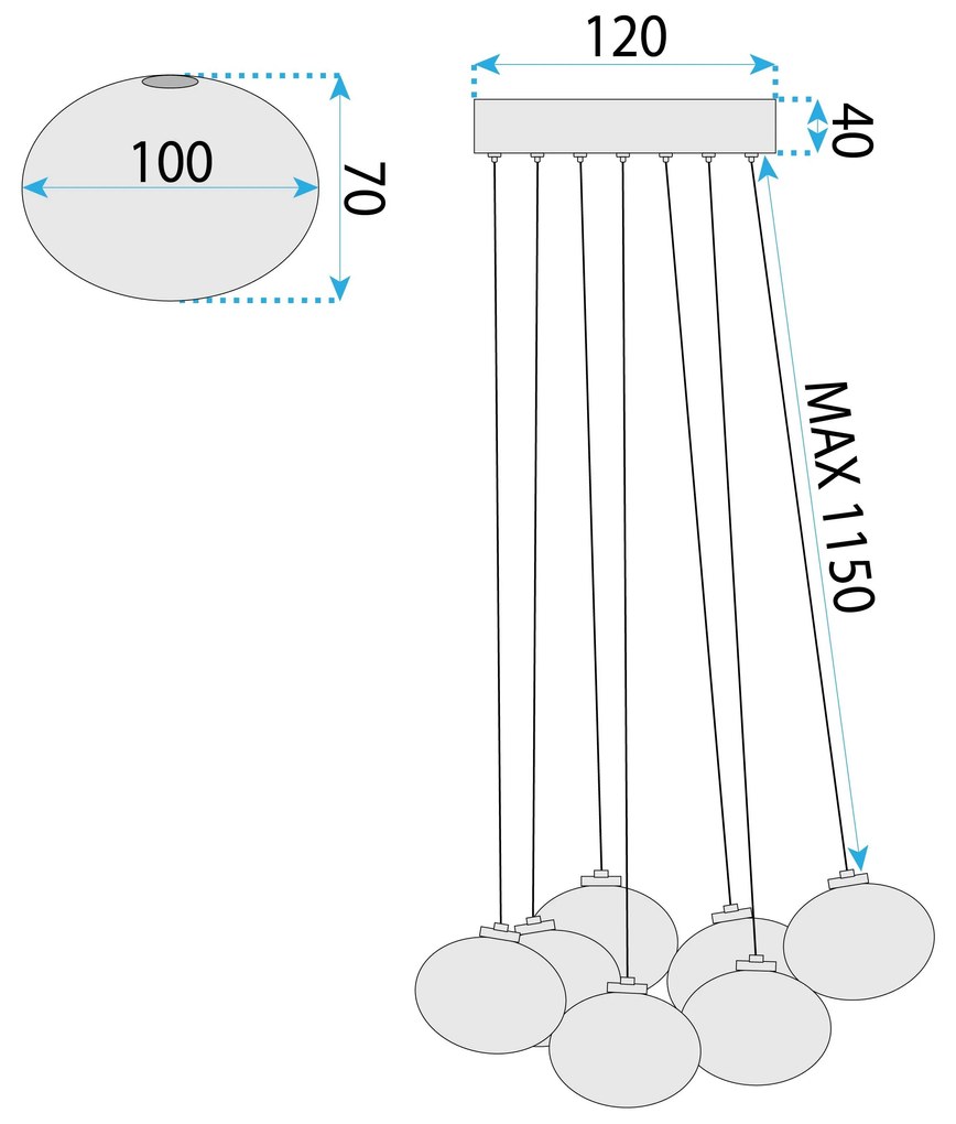 Пендел MS021-7CP Chrome