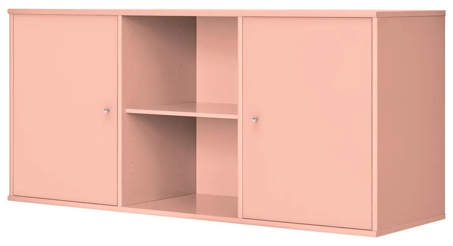 Розов висящ скрин 133x61x42 cm Mistral – Hammel Furniture