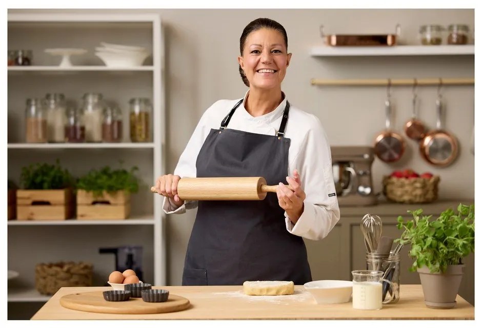 Дървена кухненска ролка – Blomsterbergs