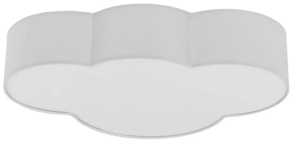 Brilagi - Детско таванно осветително тяло NIMBUS 4xE27/15W/230V 46x63 cm сиво