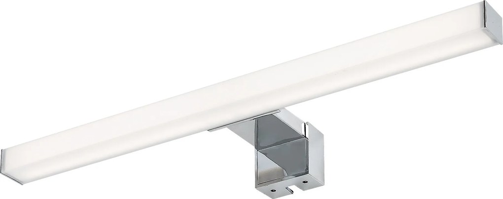 Rabalux Oliro, аплик за баня, хромирана пластмасова лампа, 6W, с абажур: 640, без абажур: 780, 4000, Дължина 40 см, В 4,5 с