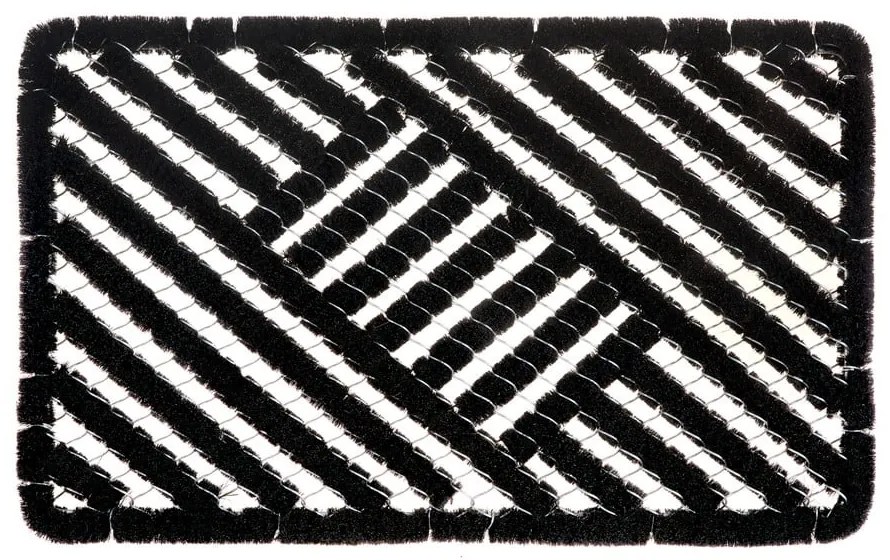 Изтривалка от кокосови влакна 45x75 cm Coco Black – Hanse Home