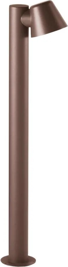 Ideal Lux - Външна лампа GAS 1xGU10/35W/230V 80 см IP43 кафява