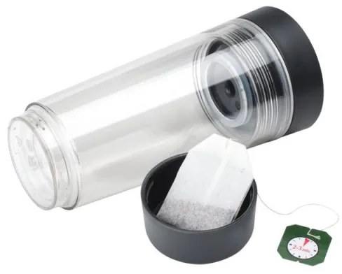 Термо чаша Brabantia Make&Take 1008493, 360 мл, Без разливане, Без BPA, Тъмносив