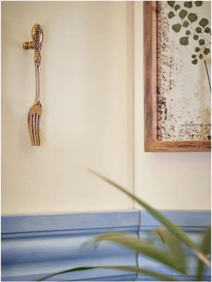 Стенна метална кука в златист цвят Cella – Bloomingville