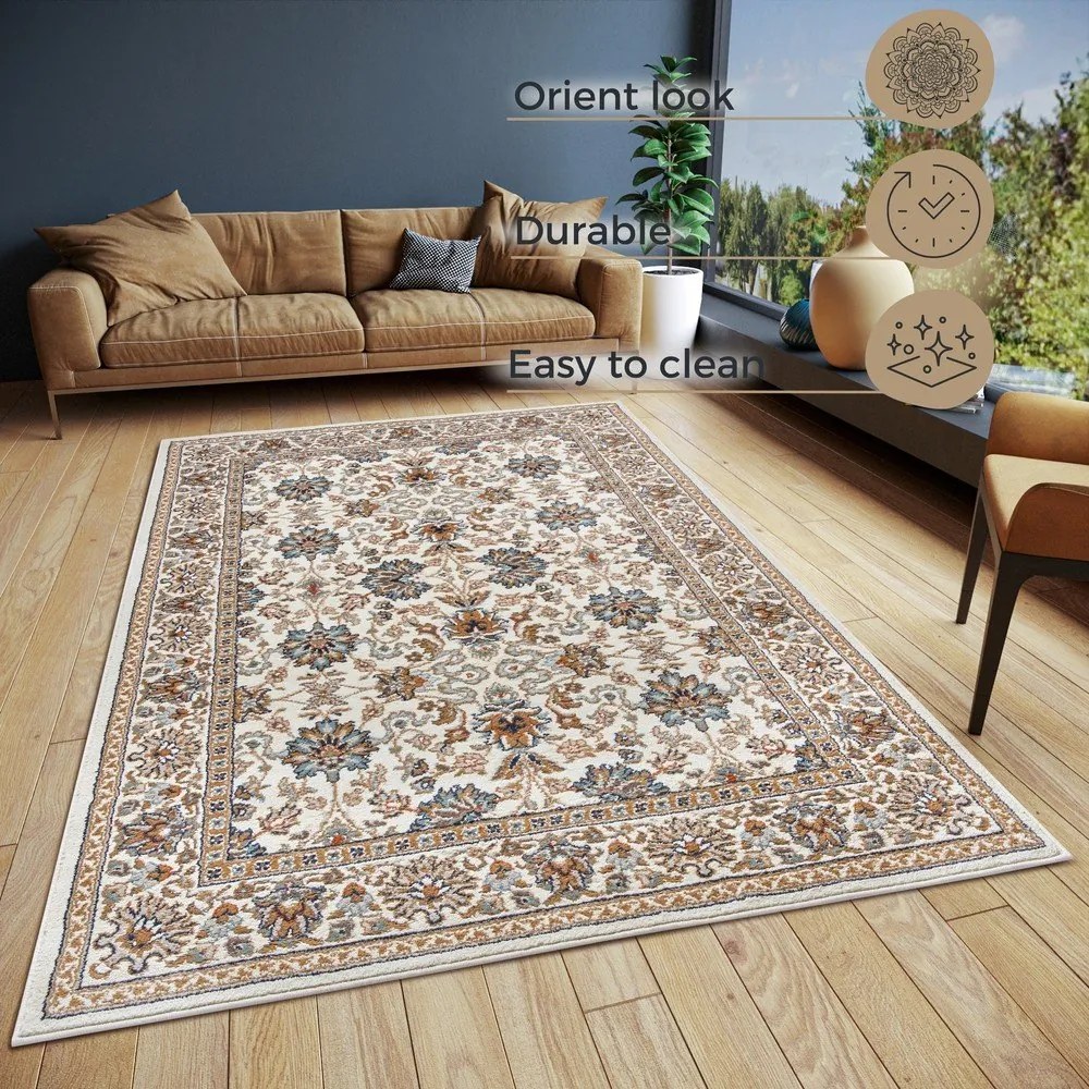 Кремав килим 140x200 cm Orient Saraceni – Hanse Home