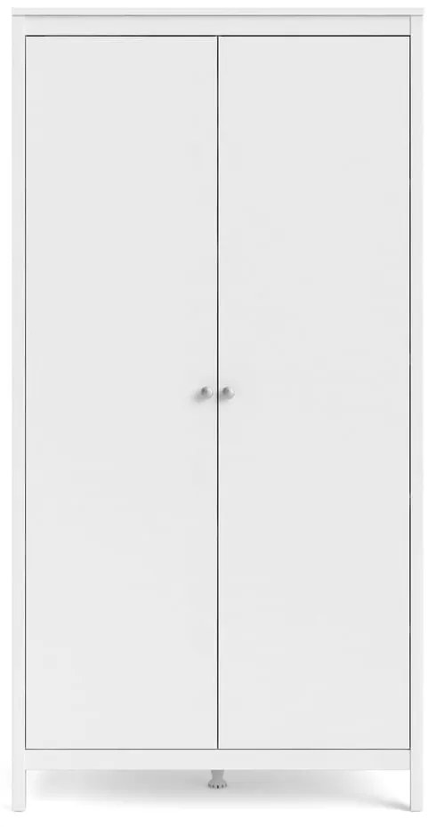 Бял гардероб 102x199 cm Madrid – Tvilum